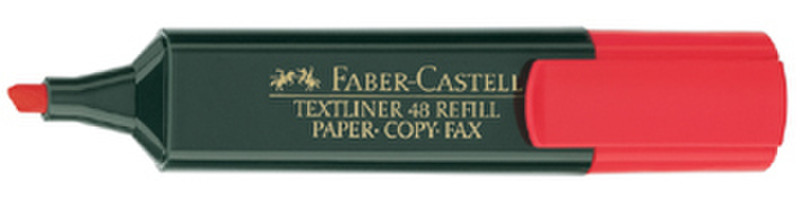 Faber-Castell 154821 Chisel tip Red 1pc(s) marker