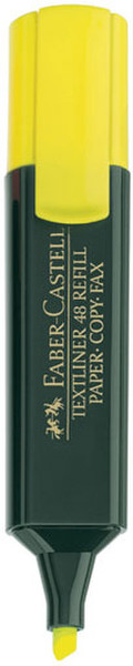 Faber-Castell 154807 Meißel Gelb 1Stück(e) Marker