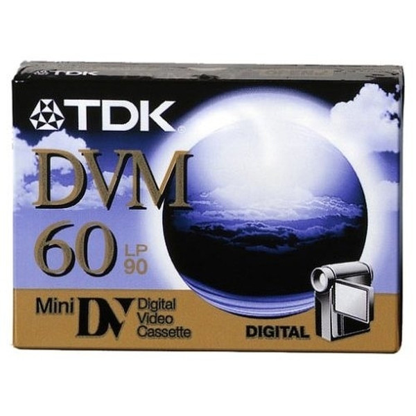 TDK DVM-60ME MiniDV чистая видеокассета