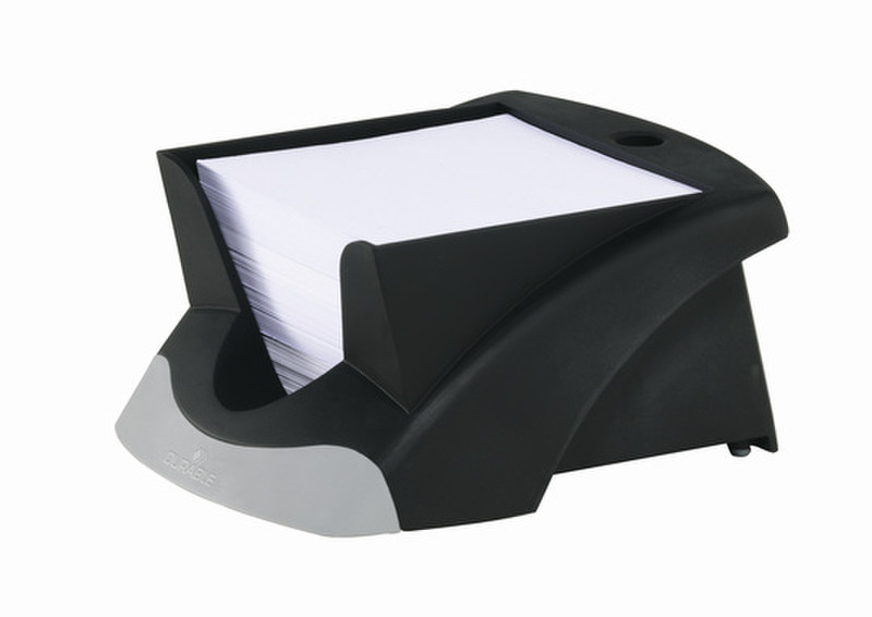Durable Note Box VEGAS Schwarz, Weiß Schreibtischablage