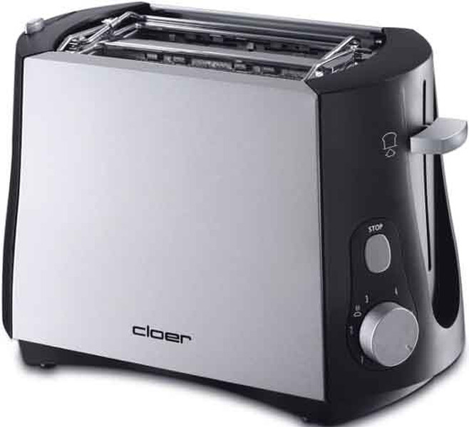 Cloer Toaster 3410 2ломтик(а) 825Вт тостер