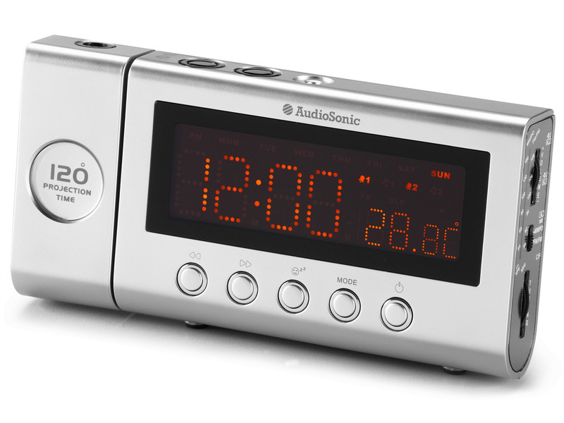 AudioSonic Uhrenradio Radio