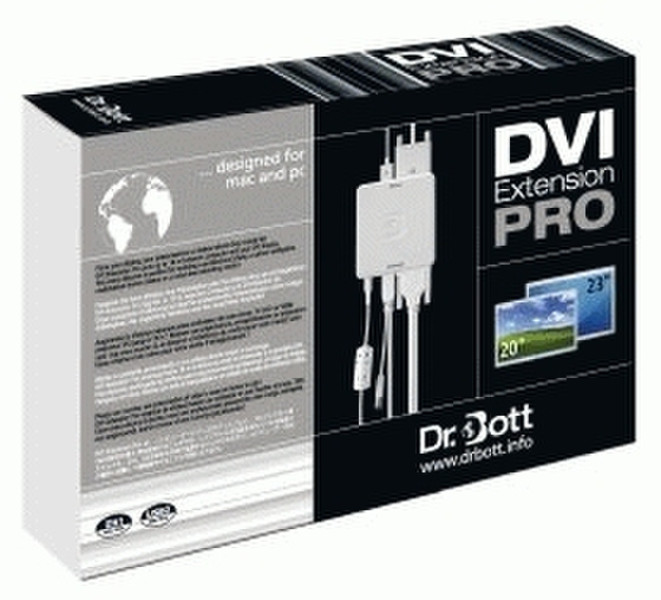 Dr. Bott DVI Extension Pro 4.5m KVM cable