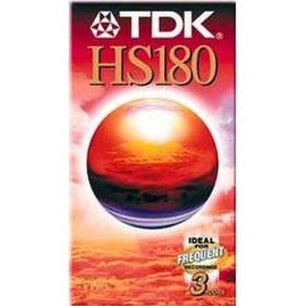 TDK E180HS 180мин 1шт аудио/видео кассета