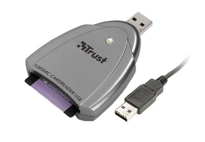 Trust SMC USB 120 Grau Kartenleser