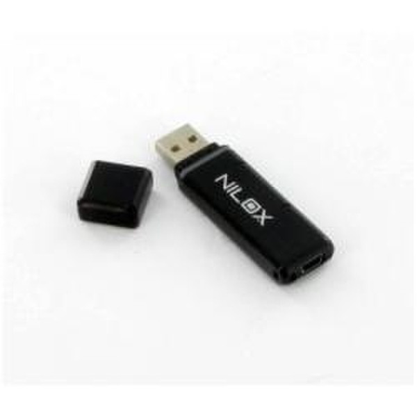 Nilox Chiavetta USB 4GB 4ГБ USB 2.0 Черный USB флеш накопитель
