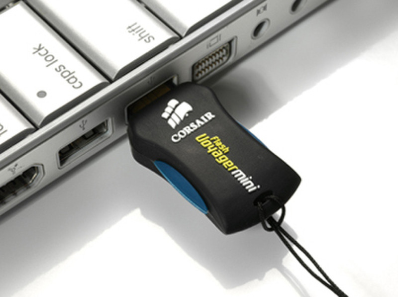 Corsair FLASH VOYAGER MINI 16ГБ USB 2.0 Черный USB флеш накопитель