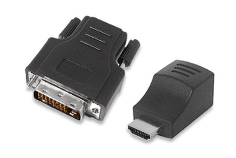 Sigma CAT5e Mini-Extender HDMI M DVI M Schwarz Kabelschnittstellen-/adapter