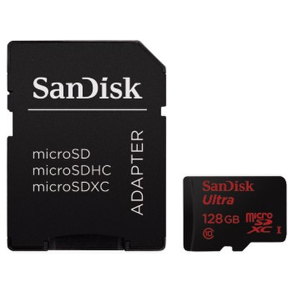 Sandisk Ultra 128GB MicroSDXC UHS Class 10 memory card