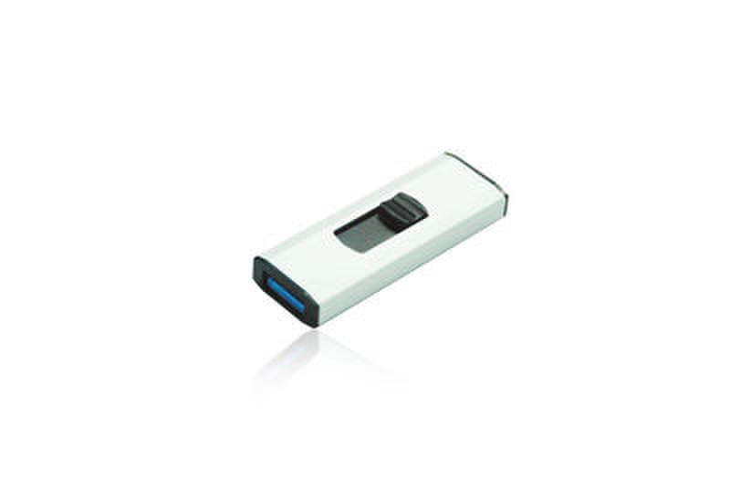 MediaRange MR915 16GB USB 3.0 Schwarz, Silber USB-Stick