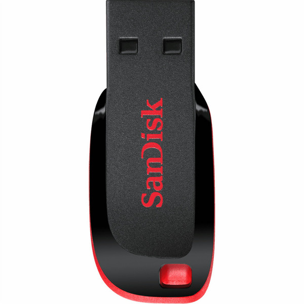 Sandisk CRUZER BLADE 32ГБ USB 2.0 Черный, Красный USB флеш накопитель