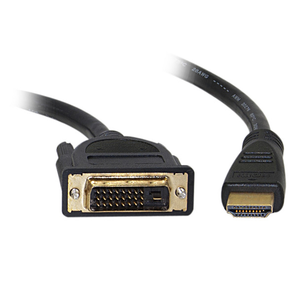 CableWholesale 15ft, HDMI - DVI-D