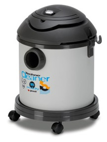 Gisowatt TechnoCleaner 15 wet&dry Drum vacuum cleaner 15L 1200W Black,Grey