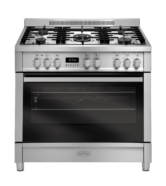 Belling Cubist 900 DFT Freestanding Gas hob Stainless steel