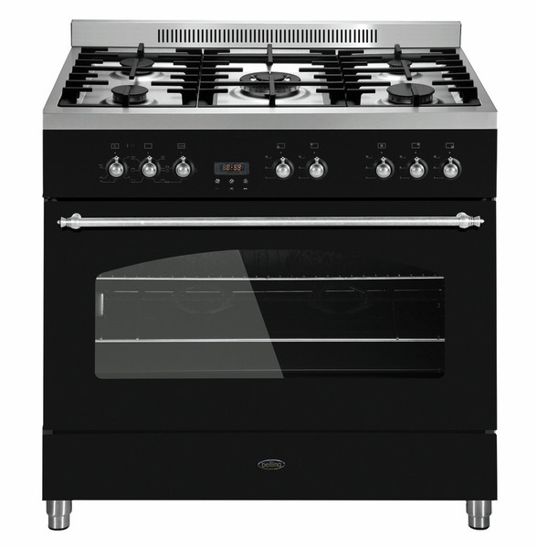 Belling Rustic 900 DFT Freestanding Gas hob B Black