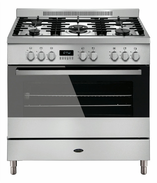 Belling Verti 900 DFT Freestanding Gas hob B Stainless steel