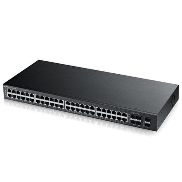 ZyXEL GS1920-48 gemanaged L2 Gigabit Ethernet (10/100/1000) Schwarz