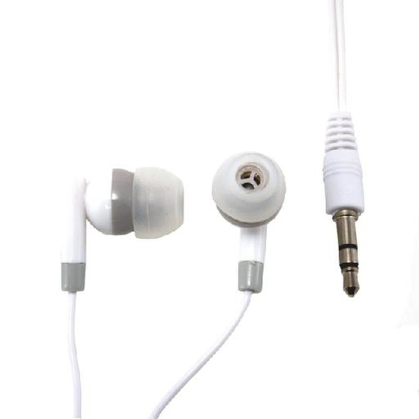 MCL CSQ-ECM/W Binaural im Ohr Weiß Mobiles Headset