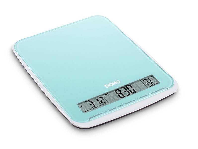 Domo DO9108W Electronic kitchen scale Синий кухонные весы