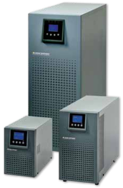 Socomec ITYS 1000Va/800W Doppelwandler (Online) 1000VA 3AC-Ausgänge Mini tower Grau Unterbrechungsfreie Stromversorgung (UPS)