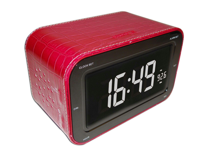 Bigben Interactive RR30LTR Часы Цифровой Черный, Красный радиоприемник