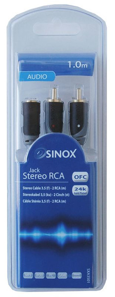 Sinox 1m 3.5mm/RCA