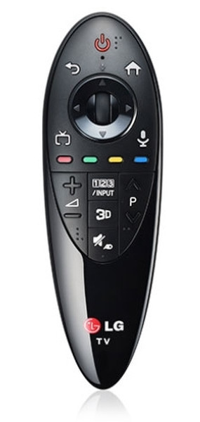 LG AN-MR500 Press buttons Black remote control