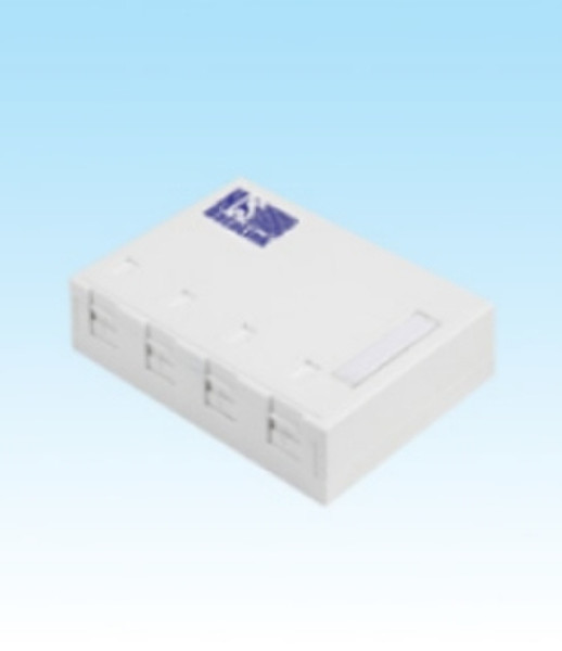 HCS WMM-00403 RJ-45 White outlet box