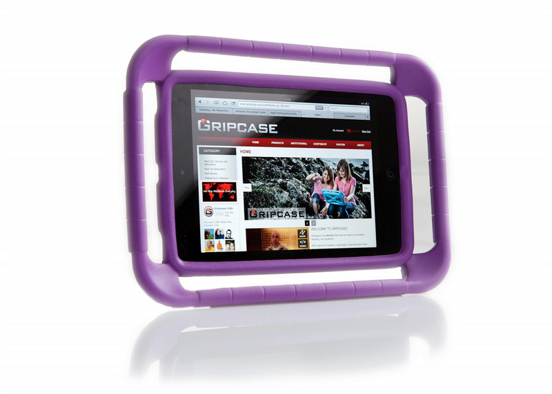 Gripcase IAIR-PRP Bumper case Violett Tablet-Schutzhülle