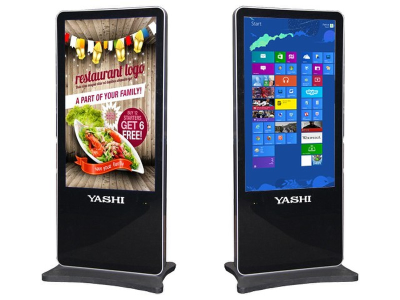 YASHI YT42301 42Zoll LCD Full HD Schwarz Public Display/Präsentationsmonitor