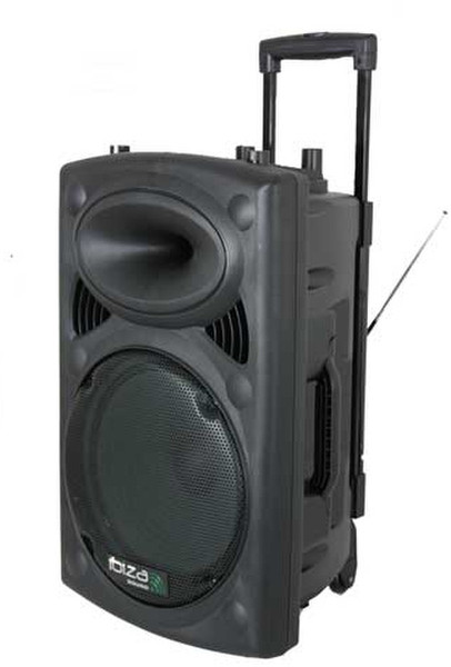 Ibiza Sound PORT15VHF-N Tragbarer Lautsprecher