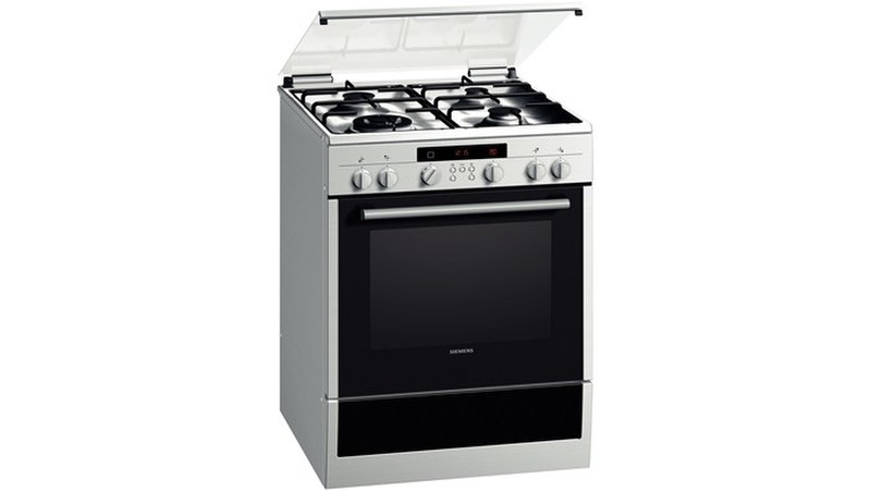 Siemens HR74W537N Freestanding Gas hob A Stainless steel cooker