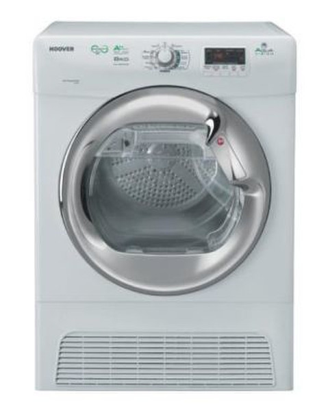 Hoover DYH 9813NA2X freestanding Front-load 8kg A++ Silver,White tumble dryer