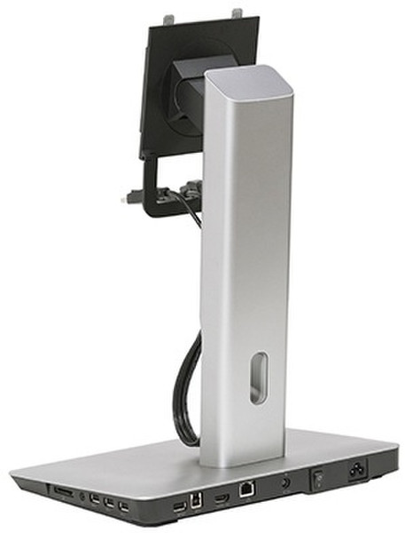 DELL 452-BBKD Black,Silver flat panel desk mount