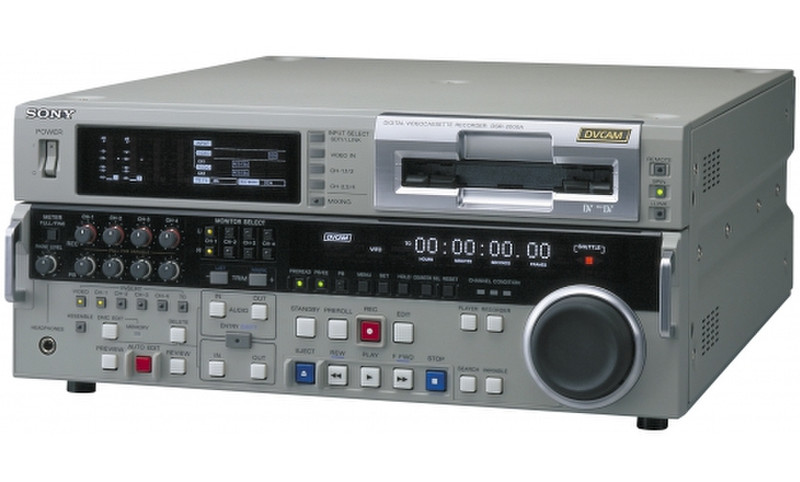 Sony DSR-2000AP Черный, Серый кассетный видеомагнитофон/плеер