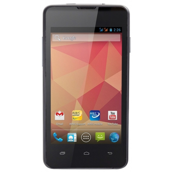 Airis TM420 4GB Black smartphone