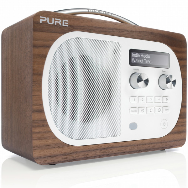 Pure Evoke D4 Tragbar Digital Walnuss Radio