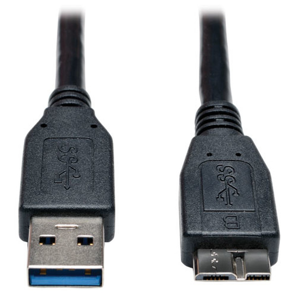 Tripp Lite U326-003-BK 0.91m USB A Micro-USB B Schwarz USB Kabel