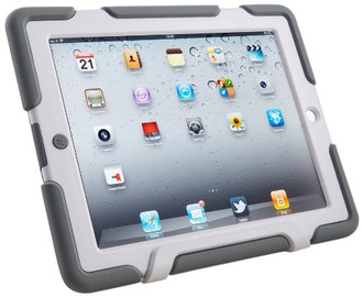 Slappa SL-IPAD02 9.7Zoll Cover case Grau, Weiß Tablet-Schutzhülle