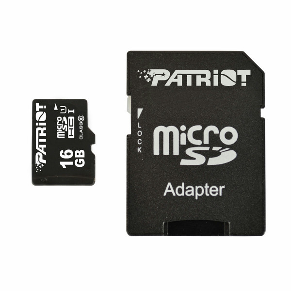Patriot Memory LX Pro 16GB microSDHC 16ГБ MicroSDHC Class 10 карта памяти