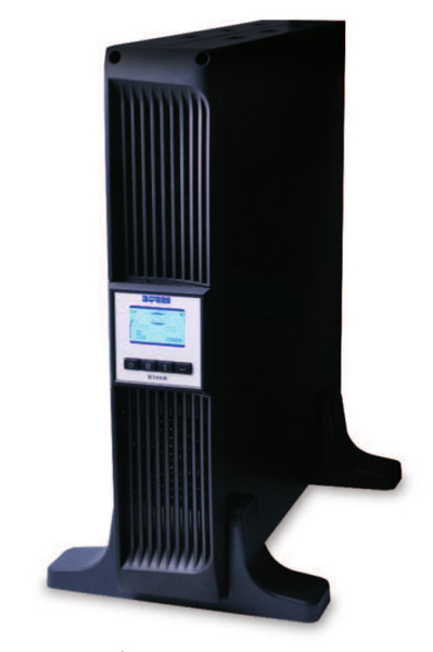 Borri B3X2000I Интерактивная 2000ВА 8розетка(и) Rackmount/Tower Черный источник бесперебойного питания