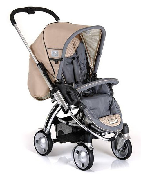 i'coo Pii Traditional stroller 1seat(s) Beige,Grey