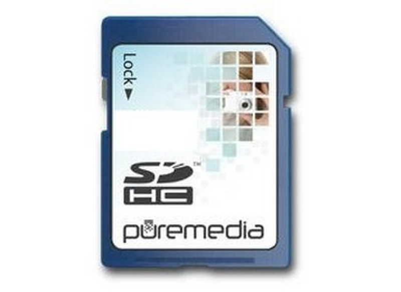 Puremedia 16GB SDHC 16ГБ SDHC Class 10 карта памяти