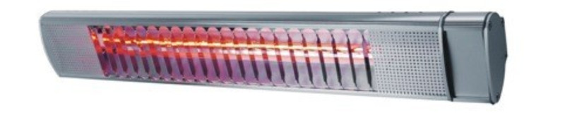 Nordic Season HV201200 Wall 2000W Grey Halogen electric space heater