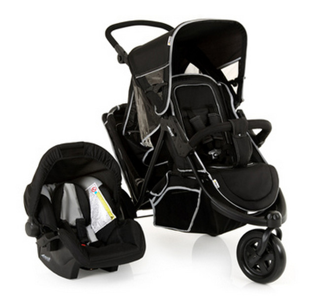 Hauck Freerider Shop n Drive Travel system stroller 2место(а) Черный