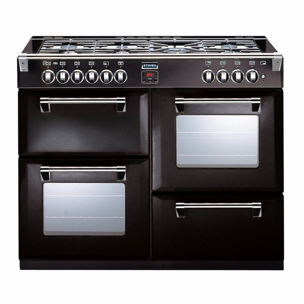 Stoves Richmond 1000DFT Freistehend Gas hob A Schwarz