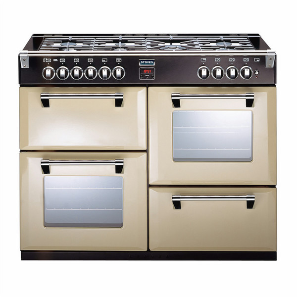 Stoves Richmond 1000DFT Freistehend Gas hob A Champagner