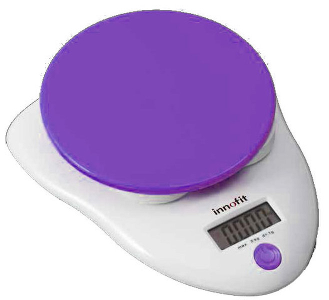 Innofit INN-126V Electronic kitchen scale Фиолетовый кухонные весы