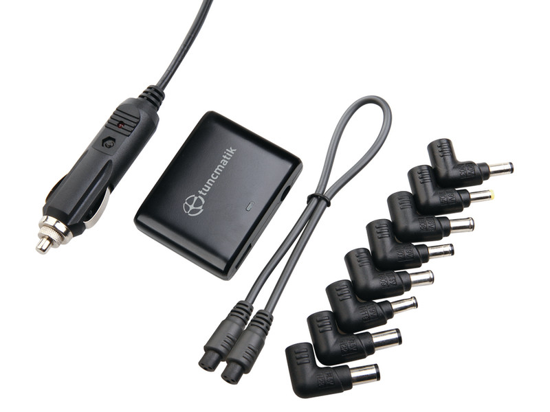 Tuncmatik Powernote Mobile Micro 90W USB Auto/Indoor 90W Black