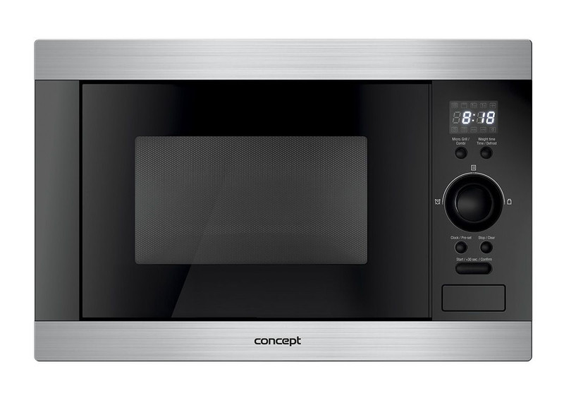 Concept MTV-3125 Built-in 25L 900W Black,Stainless steel